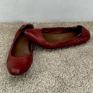 Korks by Kork Ease Red Slip-on Flat Shoes